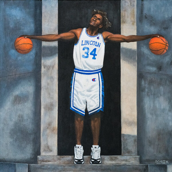 Portrait of Jesus Shuttlesworth from the movie "He Got Game"